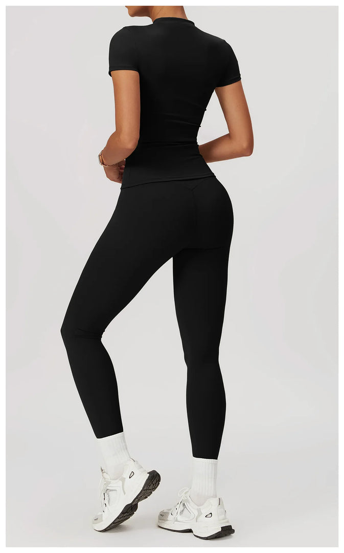 Two Piece Contoured Athleisure Set