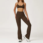 Load image into Gallery viewer, Soft Stretch Contour Two Piece Yoga Silhouette Leggings
