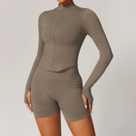 Load image into Gallery viewer, Seamless Performance Yoga Set Contour Luxurious Comfort
