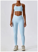 Load image into Gallery viewer, Seamless Contouring 2 Piece Yoga Set Performance Pro
