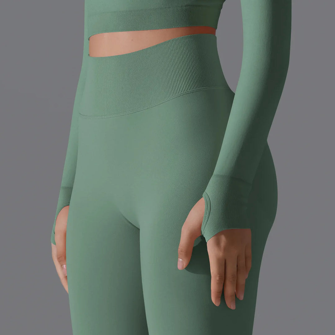 Seamless High Waist Yoga Leggings Performance Comfort