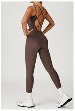 Load image into Gallery viewer, Elevated Contour Performance Breathable Jumpsuit Nylon Knit
