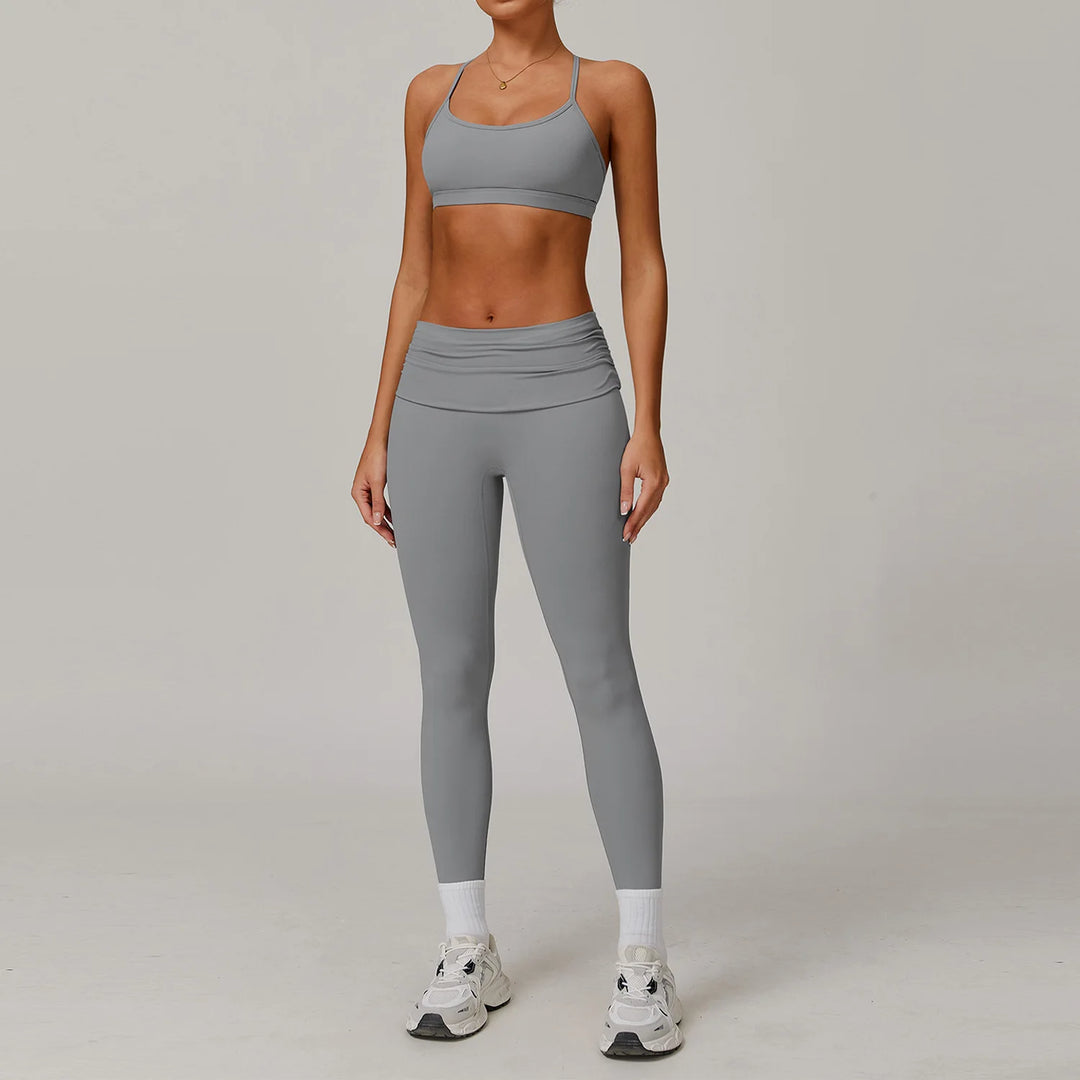 Two Piece Pro Leggings UltraSoft Performance High Waist
