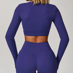Load image into Gallery viewer, Sculpted Performance Long Sleeve Yoga Top Breathable
