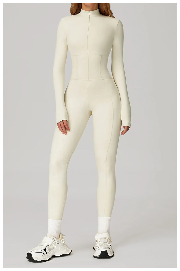 Premium Seamless Sculpted One Piece Yoga Tracksuit