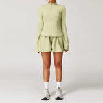 Load image into Gallery viewer, Sculpted Silhouette Two Piece Yoga Set Seamless Luxe
