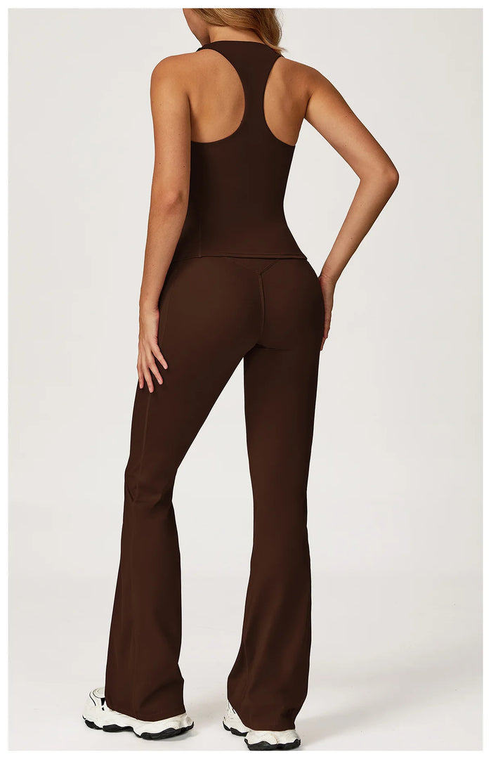 2 Piece Premium Luxe Contoured Tracksuit Nylon Knit