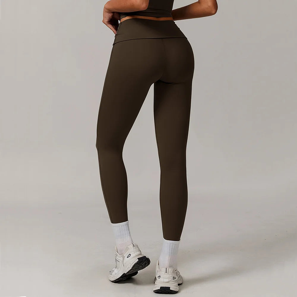 High Waist Contour Performance Leggings With Support