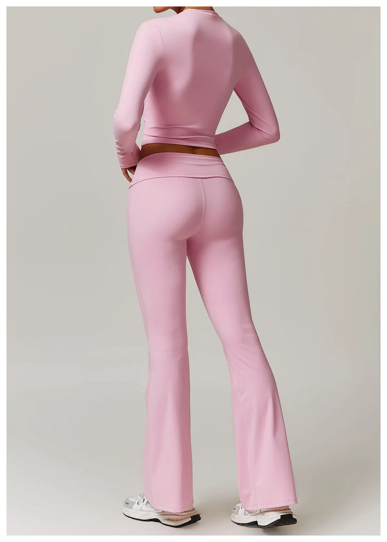 Signature 2 Piece Yoga Ensemble Nylon Plus Performance