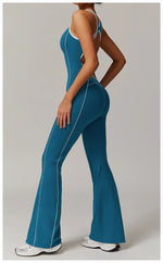 Load image into Gallery viewer, Sculpted Seamless One-Piece Yoga Jumpsuit Signature
