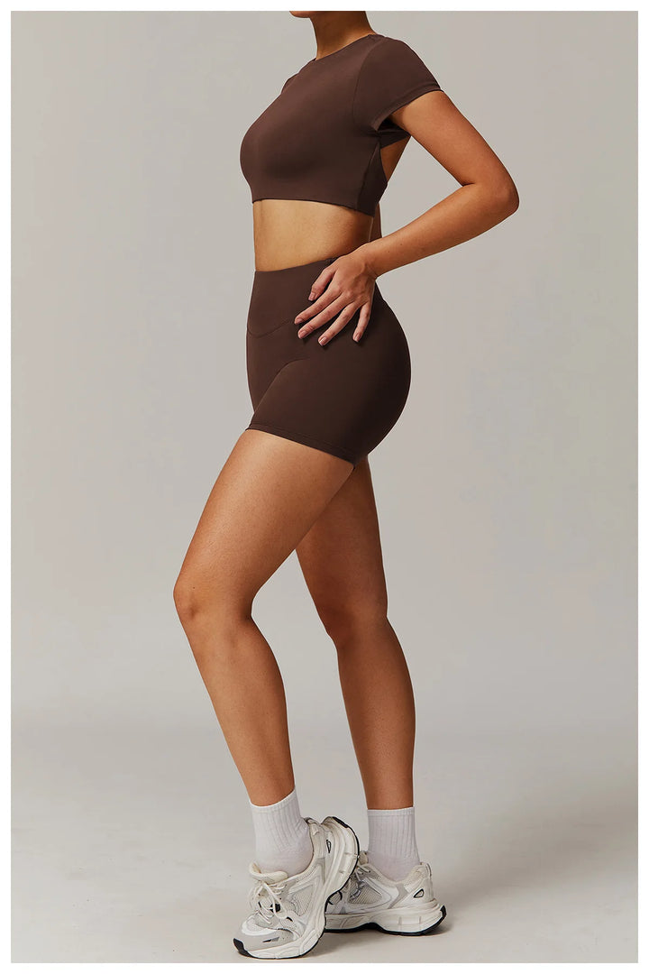 Seamless Contour Two Piece Yoga Set Luxe Performance Wear