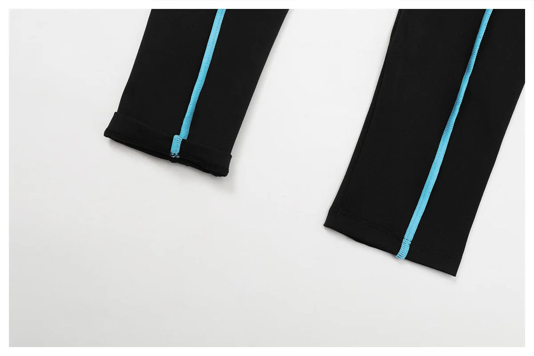 Contoured Zippered Performance Yoga Jumpsuit Nylon Knit