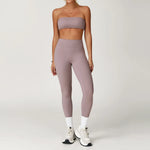 Load image into Gallery viewer, Contoured 2 Piece Yoga Set Breathable Essentials Plus
