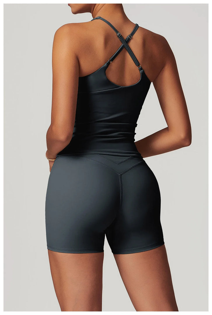 Breathable Contour Performance Sports Bra Nylon Spandex