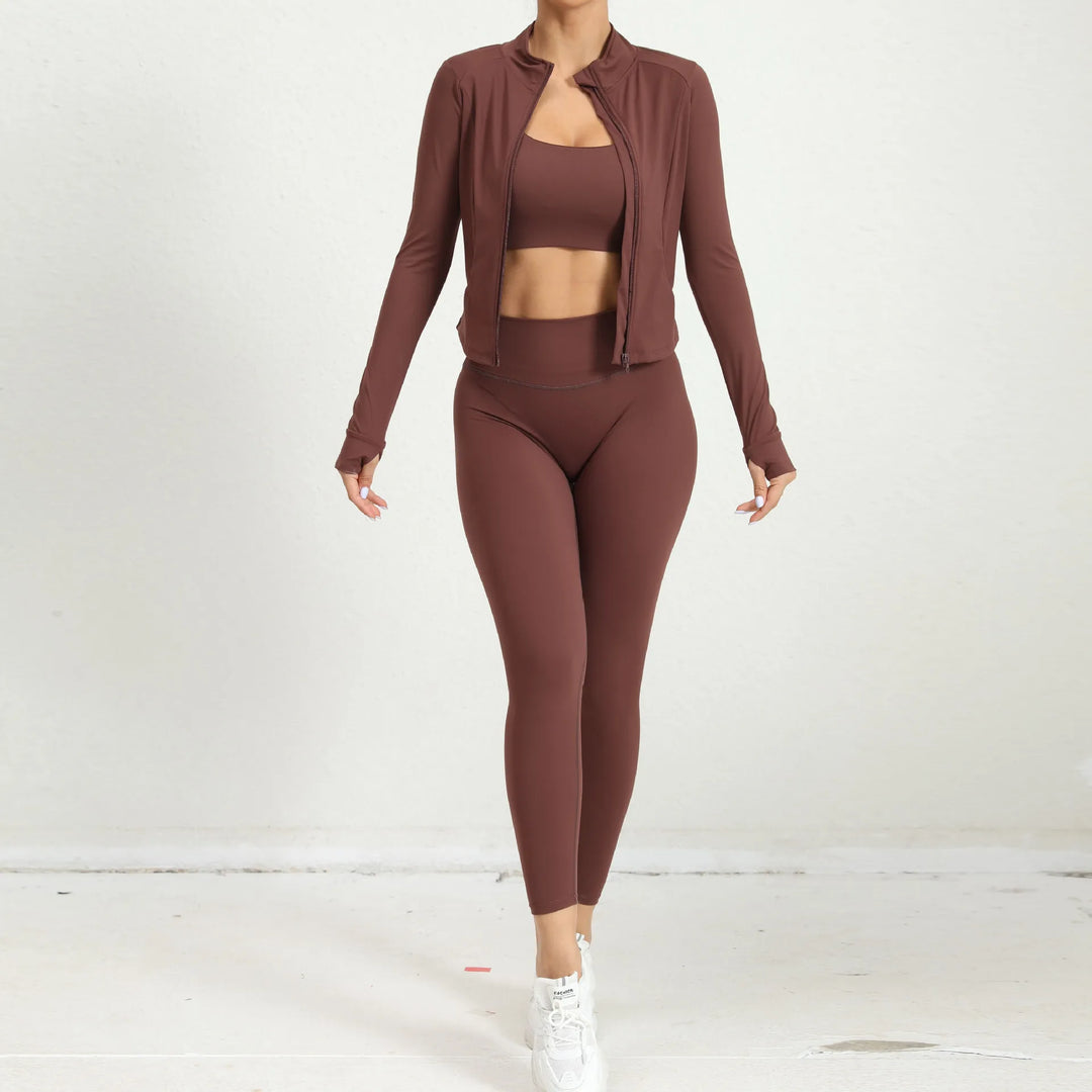 Ultra Premium Contour Performance Yoga Tracksuit Breathable