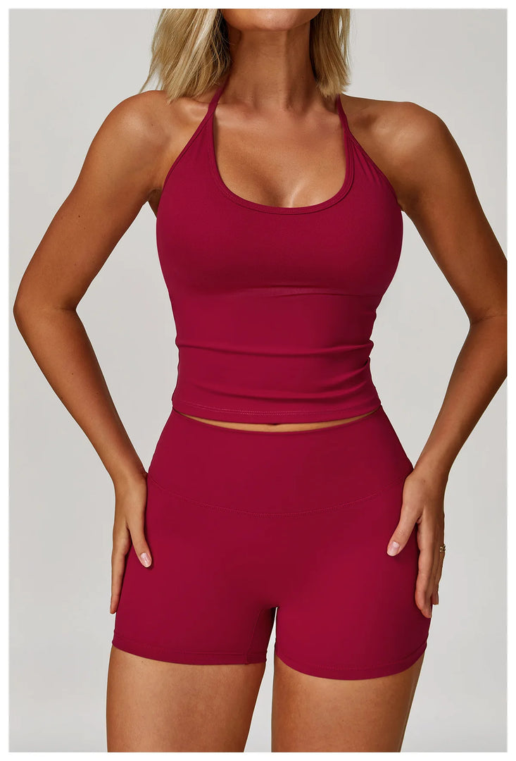 Two Piece Contour Yoga Set With Lux Performance Fabric