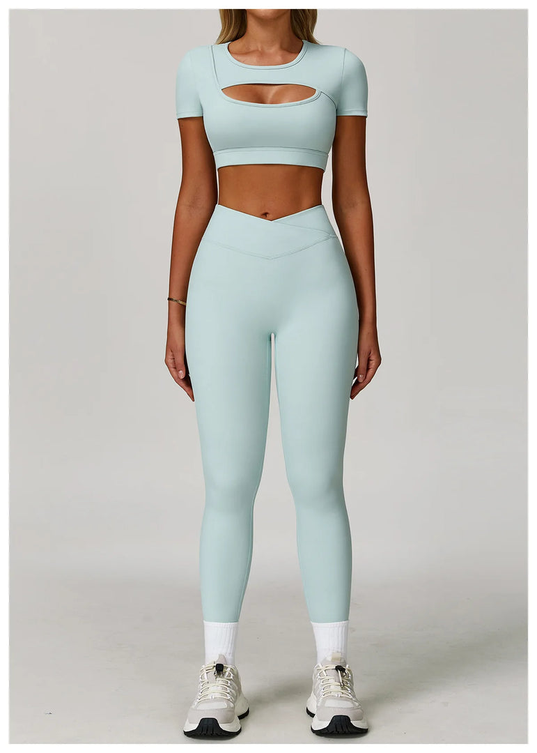Luxurious High Waist Contour Booty Lifting Leggings