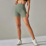 Load image into Gallery viewer, Luxurious High Waist Breathable Yoga Shorts Contour
