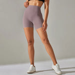 Load image into Gallery viewer, Luxurious High Waist Breathable Yoga Shorts Contour
