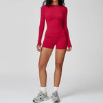 Load image into Gallery viewer, Luxurious Contour 2 Piece Yoga Athleisure Set Nylon
