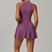 Backless Zippered One Piece Jumpsuit Luxe Essentials