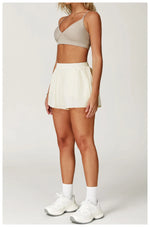 Load image into Gallery viewer, High Waist Contour Performance Yoga Shorts Nylon Spandex
