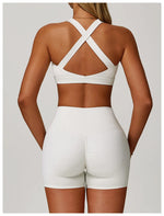 Load image into Gallery viewer, High Waist Yoga Shorts Contour Moisture Wicking Breathable
