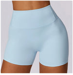 Load image into Gallery viewer, High Waist Yoga Shorts Contour Moisture Wicking Breathable
