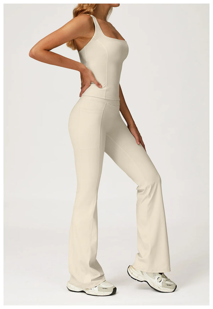 2 Piece Premium Luxe Contoured Tracksuit Nylon Knit