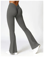Load image into Gallery viewer, Contoured Flared Leggings With High Waist Silhouette
