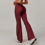 Load image into Gallery viewer, Contoured High Waist Seamless Bell Bottom Leggings
