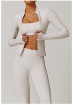 Load image into Gallery viewer, Premium Breathable Long Sleeve Performance Gym Top Nylon
