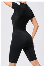 Load image into Gallery viewer, Seamless Zippered Contour Yoga Bodysuit for Performance
