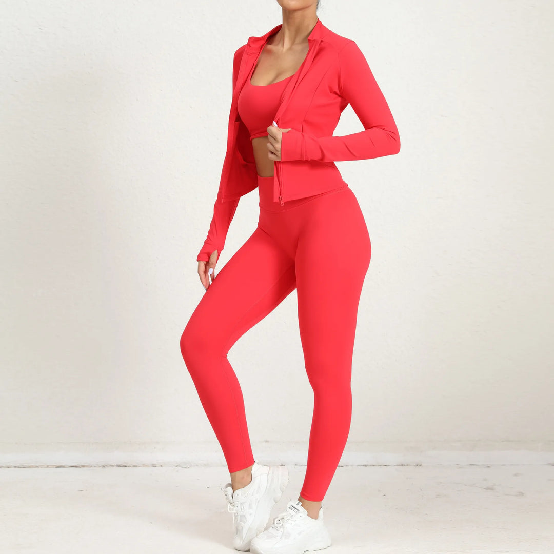 Ultra Premium Contour Performance Yoga Tracksuit Breathable