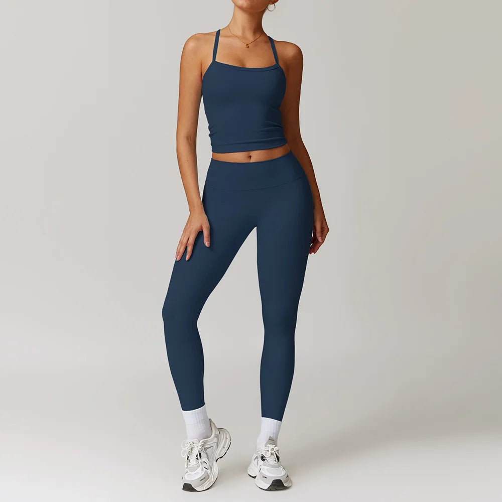 Signature 2 Piece Yoga Ensemble Nylon Plus Performance