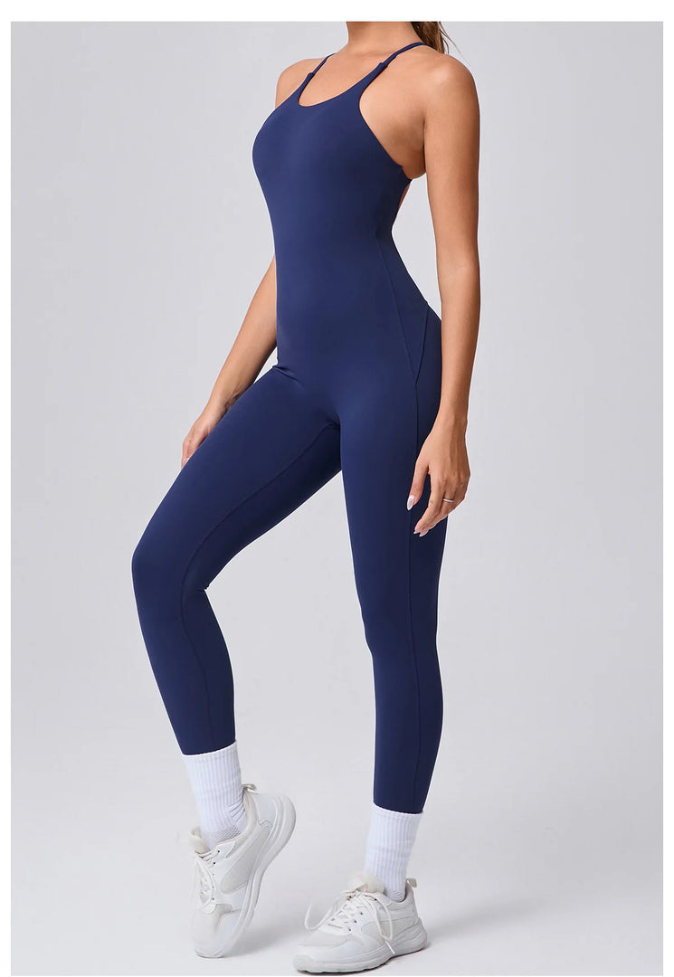 Seamless Contour Jumpsuit for Everyday Performance