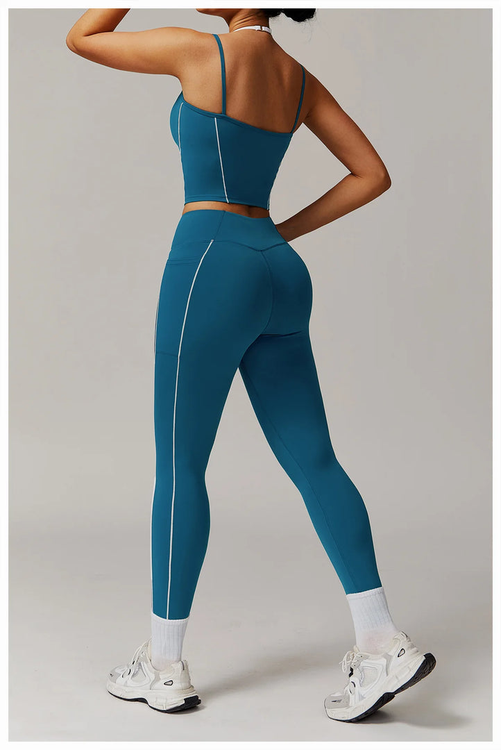 Contoured Breathable Seamless Feather Light Sport Bra Nylon