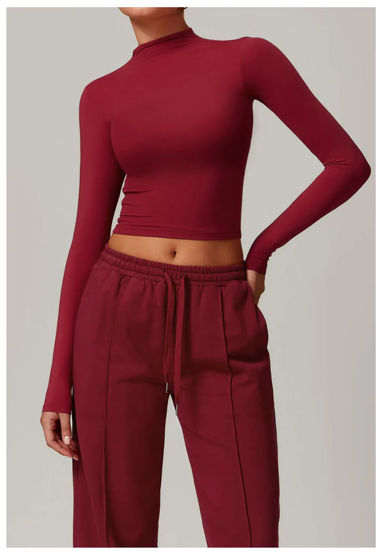 Luxurious Contoured 2 Piece Yoga Ensemble Performance