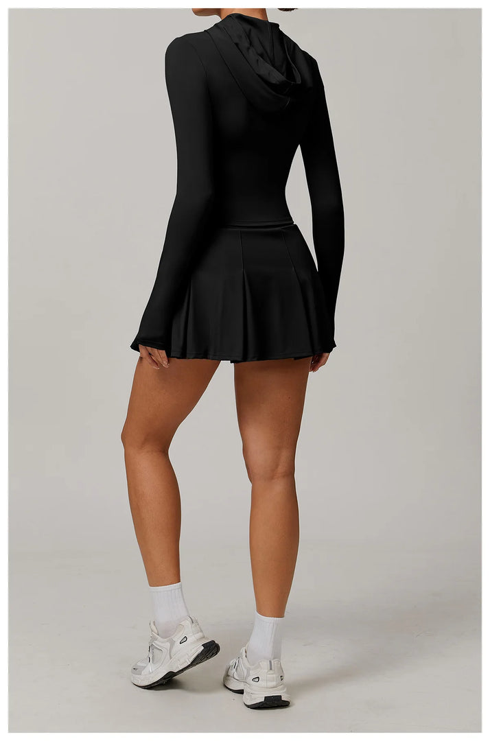 2 Piece Contoured Performance Athleisure Set Nylon