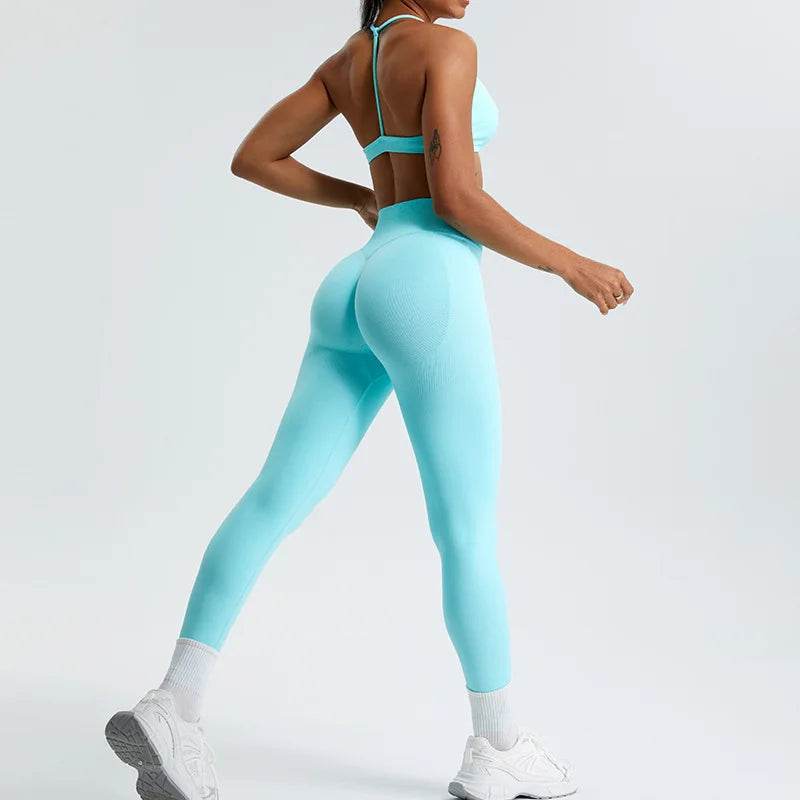 Luxurious Elevated Support Sports Bra Contour Seamless