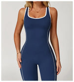 Load image into Gallery viewer, Sculpted Seamless Performance Jumpsuit With Front Zip
