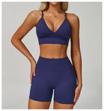 Load image into Gallery viewer, Premium Breathable High Waist Contoured Scrunch Shorts Nylon
