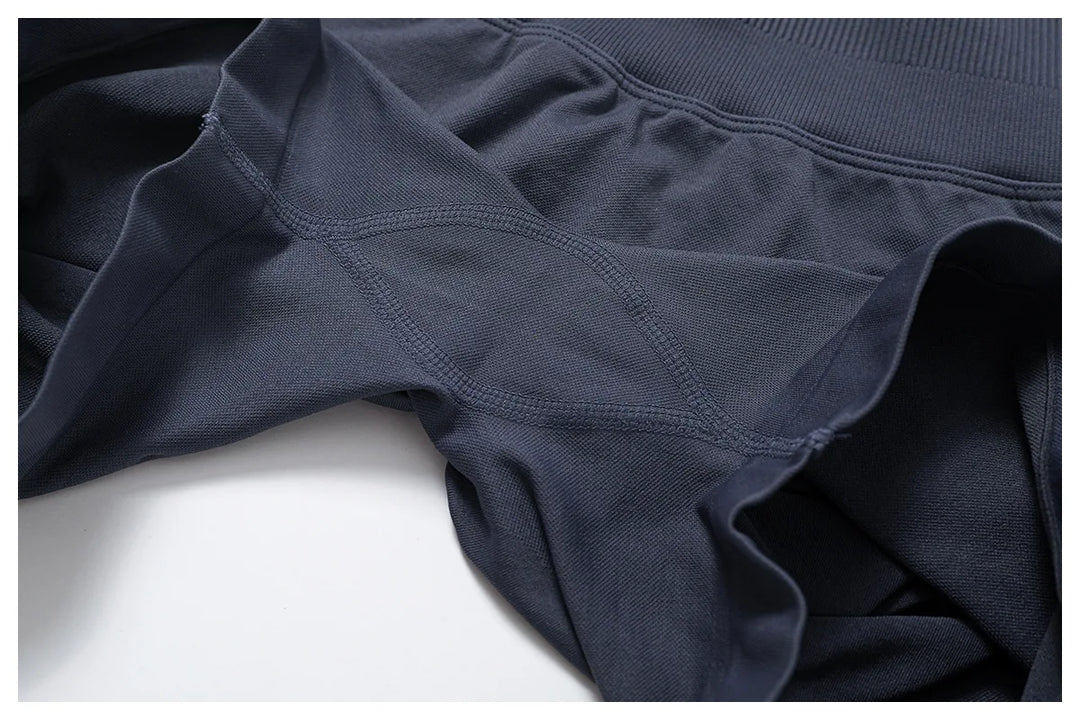 Two Piece Yoga Set Seamless Contour Performance Wear