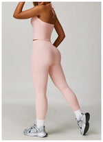 Load image into Gallery viewer, Two Piece Contour Yoga Set With Lux Performance Fabric
