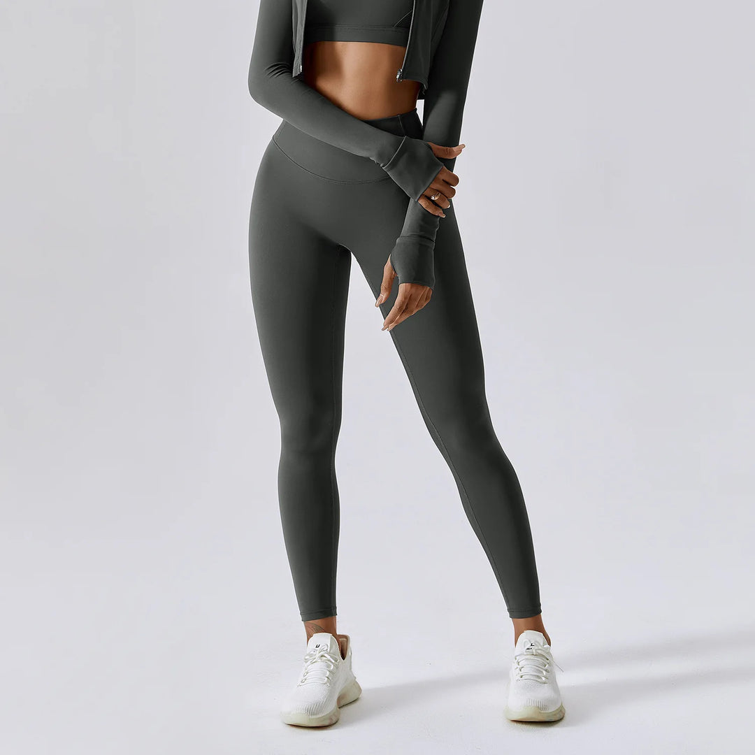 Seamless High Waist Contour Sculpted Leggings