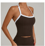 Load image into Gallery viewer, Crossback Contour Seamless Lounge Bra Top Performance
