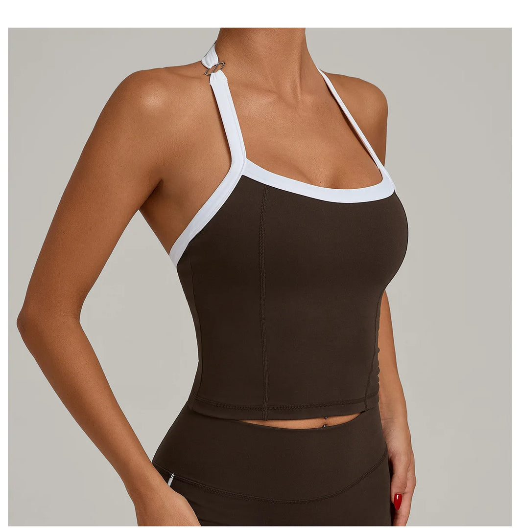 Crossback Contour Seamless Lounge Bra Top Performance