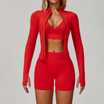 Load image into Gallery viewer, Two Piece Contour Seamless Performance Yoga Ensemble
