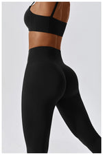 Load image into Gallery viewer, Seamless High Waist Contour Yoga Leggings Performance
