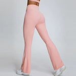 Load image into Gallery viewer, Seamless High Waist Contoured Flare Leggings For Training
